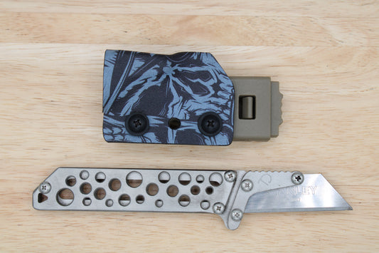 TD Tools Fixed Utility Knife - Random Bead Blasted