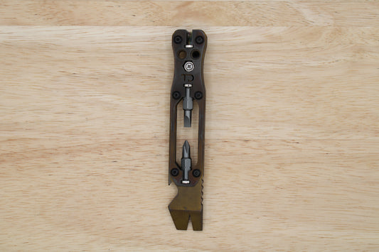 TD Tools Bandless Wide Titanium Magnetic Drive Prys (MDP) - Bronze