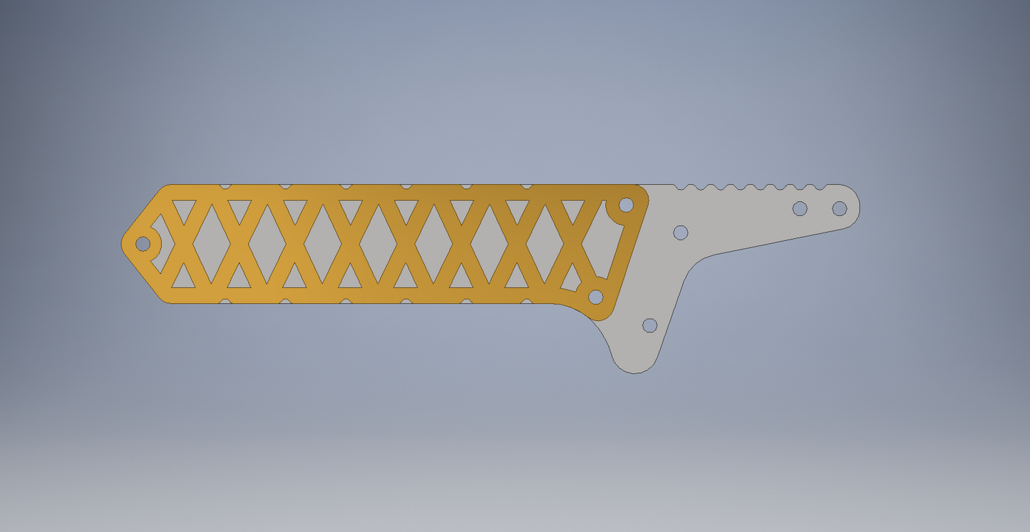 Mini Brass Knife