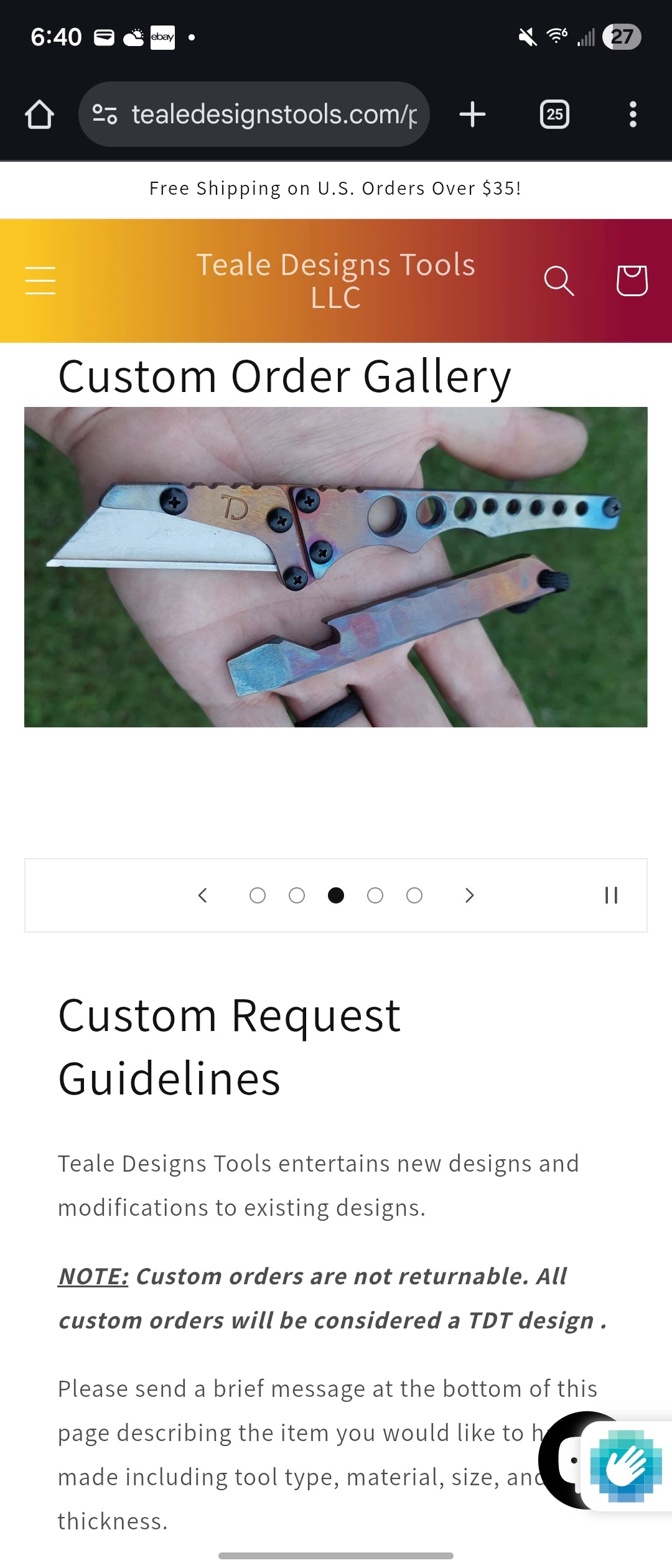Custom Knife