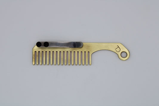 Teale Designs Tools Clip Comb  - Brass